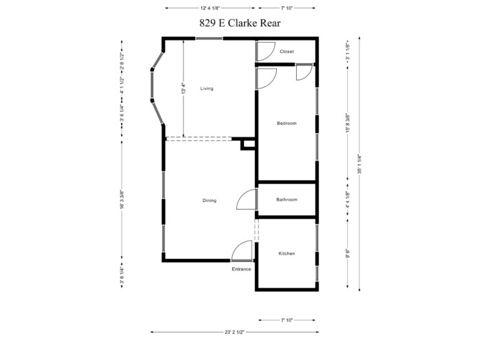 829 E. Clarke, 1 Bedroom Flat (#2R) - Image 2